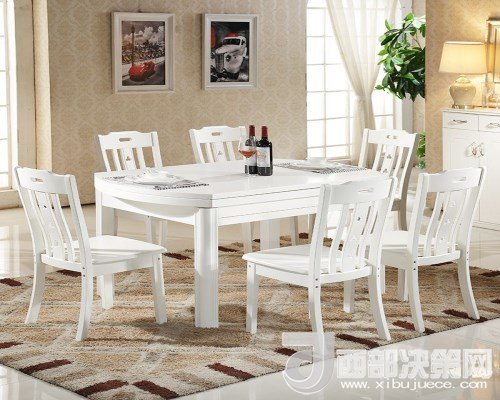 喜歡白色餐桌 但椅子該如何搭配？