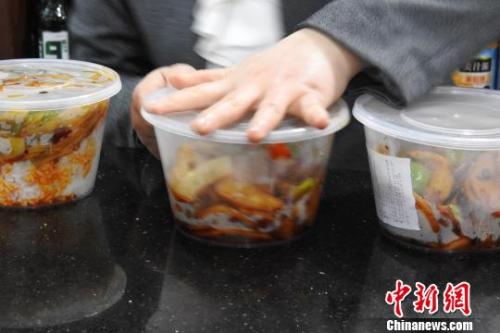 包裝外賣。受訪者供圖