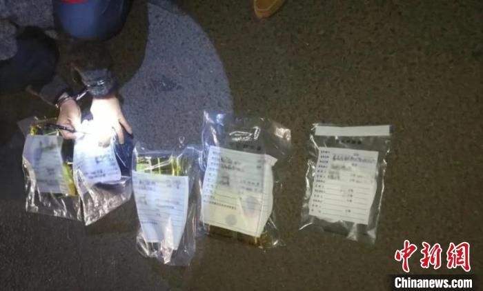 圖為云南警方查獲的毒品。　云南省公安廳供圖 攝