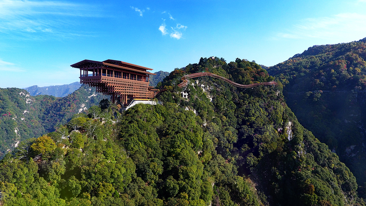 【云游渭南】待到春暖花開(kāi)之時(shí)，我們相約草長(zhǎng)鶯飛的少華山！_fororder_龍首閣 (2)