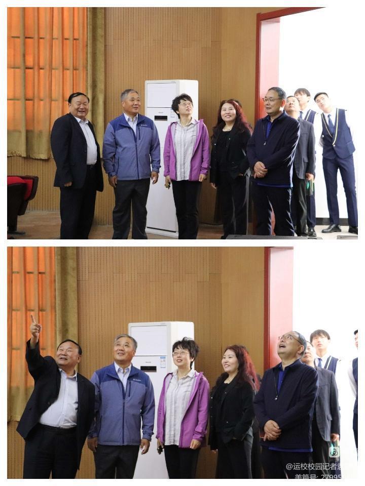 中國民航大學(xué)專家蒞臨華山國際教育集團(tuán)渭南軌道運(yùn)校參觀指導(dǎo)